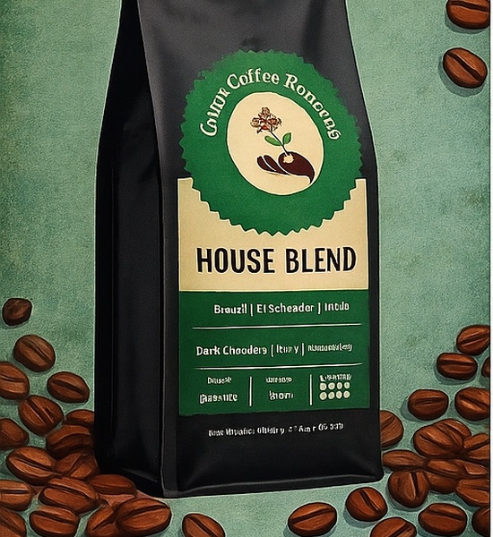 دان قهوه عربیکا 80% Blend